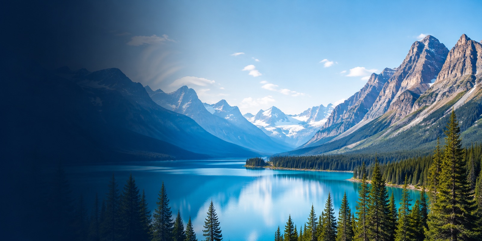 Lacs et montagnes